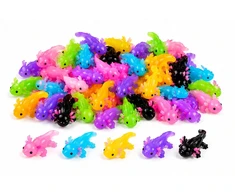 Bez Marki Axolotl Figūros 35 Vnt 2,5 cm Spalvinga Mini Axolotl Kawaii