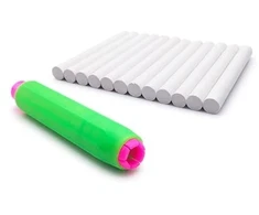 Bez Marki BALTOS KREIDOS 12 VIENETIŲ LENTO RINKINUI MOKYKLOS BIURAS namams