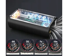 Bez Marki BEVIELIS ELEKTRINIS SIURBLYS AUTOMOBILINIO DVIRAČIO KOMPRESORIUS 6000 mAh