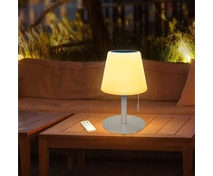 Bez Marki BEZPRZEWODOWA LAMPA SOLARNA STOŁOWA LED RGB ZEWNĘTRZNA WEWNĘTRZNA USB Pultas