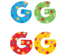 Bez Marki Bigjigs Toys drewniana literka G su magnesem BJ567
