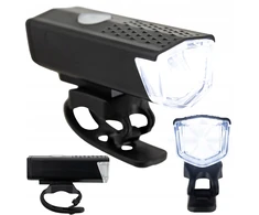 Bez Marki BIKE LAMP priekinis apšvietimas baltas 300 lm dviračio žibintų laikiklis