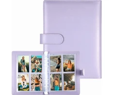 Bez Marki Binder A5 6 RING ALBUM KORTELĖ PU ODA ORGANIZATORIAUS ATLAUKUS