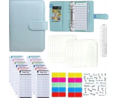 Bez Marki BINDER A6 19X13CM PU 24 VIENŲ RINKINYS ORGANIZATORIŲ BIURAS BIUDŽETAS