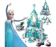 Bez Marki BLOKAI Frozen Elsa Elsa's Ice Palace Olaf 848 blokelių rinkinys Frozen 04