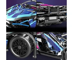 Bez Marki BLOKAI LAMBORGHINI SPORTINIS AUTOMOBILIS IŠ BLOKŲ DĖLĖS ŽAISLŲ DOVANA
