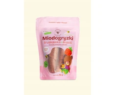Bez Marki Braškių medaus kąsneliai - 60 g