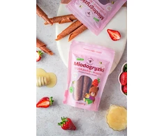 Bez Marki Braškių medaus kąsneliai - 60 g