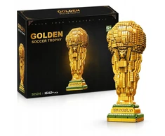 Bez Marki Bricks World Cup Golden Ball Trophy 1642 vnt. 20,5 cm