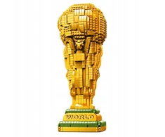Bez Marki Bricks World Cup Golden Ball Trophy 1642 vnt. 20,5 cm