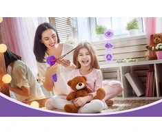 Bez Marki BRIDGE BRAIDING HAIR CLIMER BRIDGING BEADS GUMINIŲ RINKINYS