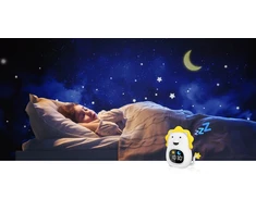 Bez Marki BUDZIK ZEGAR ALARM DRZEMKA Naktinė lempa LED DLA DZIECI RGB TRENER SNU LEW