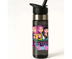 Gertuvė Bez Marki Buteliukas NA WODĘ BIDON PREZENT TWOJE IMIĘ TRITAN SZCZELNA HUNTRIX KPOP DEMON