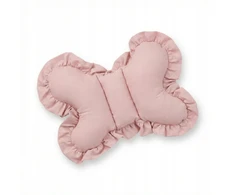 Bez Marki BUTTERFLY PILLOW Anti-shock Travel, skirta vežimėliui COTTON Ruffle Rožinė