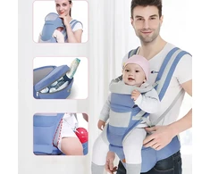 Bez Marki CARRIER 15 IN 1 HIP CARRIER 25KG SĖDYNĖ 0-4 METŲ, GRYNA MEDVILNĖ