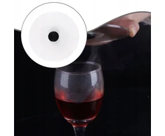 Bez Marki „Cloche“ rūkymo aksesuaras Tvirtas nešiojamasis skaidrus kupolas virtuvės įrankis, sk. 12 cm