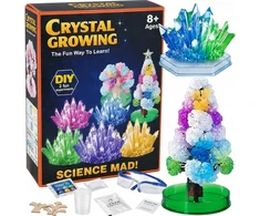 Bez Marki CRYSTAL GROWING CRYSTALS UGAVIMO RINKINYS 2IN1 LITTLE CHEMIST