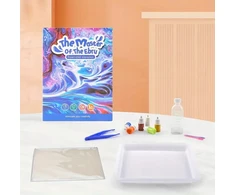 Bez Marki DAŽYMO RINKINYS VANDENIUI EBRU DAŽAI MAGICAL CREATIVE KIT A5 DIY