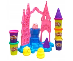 Bez Marki Didelis plastilino rinkinys "princesės pilis" su priedais