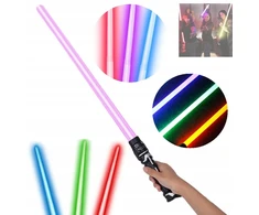 Bez Marki DIDELIS ŠVIESOS kardas, skirtas WARRIOR STAR LED GINKLUI, 66 cm
