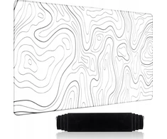 Kilimėlis Bez Marki DIDELIS ŽAIDIMŲ PELĖS KILMĖLIS 900X400 MM Baltas AUDINIS ILGUS