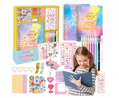 Bez Marki DIENORAŠČIO STIPRIKLAI SCRAPBOOKING „Pasidaryk pats“ KŪRYBINIS RINKINYS MERGAITĖMS UŽRAŠŲ KADĖTIS
