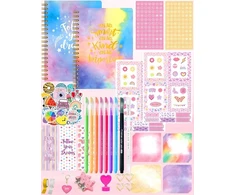 Bez Marki DIENORAŠČIO STIPRIKLAI SCRAPBOOKING „Pasidaryk pats“ KŪRYBINIS RINKINYS MERGAITĖMS UŽRAŠŲ KADĖTIS