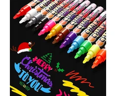 Bez Marki DOVANA KREIDOS ŽYMĖKLIO rinkinys iš 12 spalvų MARKERS