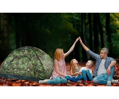Bez Marki Dviejų asmenų turistinė kempingo palapinė, vandeniui atspari CAMO OXFORD 200X150cm