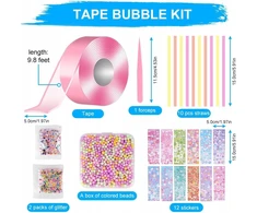 Bez Marki DVIPUŠĖ BURBULĖLIŲ JUOSTOS PŪSTI BURBULULIUS BUBBLE NANO SQUISH BUBBLES 3m