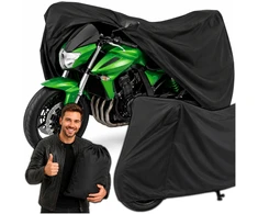 Bez Marki DVIRAČIO DENGIMAS MOTOROLERIS ATSPIRUS VANDENIUI 200x110x70cm Juodas DIDELIS SAGTIS
