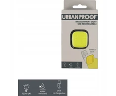 Bez Marki Dviračio lemputė - URBAN PROOF - Power Bike LED - Įkraunama per USB - 70 LM - Atspari vandeniui