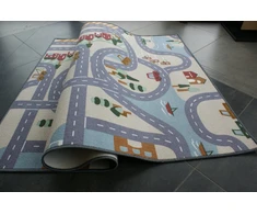 Bez Marki Dywan dziecięcy 120x180 ULICZKI, DROGI SKANDYNAWSKIE