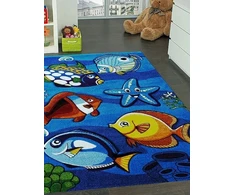 Bez Marki Dywan vaikams Smart Kids 22308 ocean 120 x 180 cm