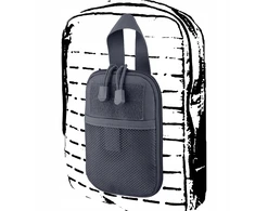 Bez Marki Edc organizatorius su Molle sistemomis, pilkos spalvos Cordura