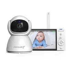 Bez Marki ELECTRONIC NANNY Feegar DVI kamera LCD 5 colių 5000 mAh ZOOM Įrašymas