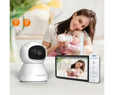 Bez Marki ELECTRONIC NANNY Feegar DVI kamera LCD 5 colių 5000 mAh ZOOM Įrašymas