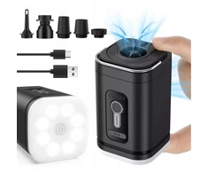 Bez Marki Elektrinė pompa su Led žibintu, 3in1, Usb įkrovimas