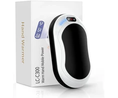 Bez Marki Elektrinis rankų šildytuvas Powerbank 10000Mah žibintuvėlis Massage 4in1 LCD