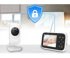 Bez Marki ELEKTRONINĖ AUKLĖS KAMEROS LULLASES LIVE LCD MONITORIAUS ZOOM BABY