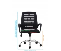 Bez Marki ERGONOMICZNY FOTEL SUKAMASIS Kėdė BIUROWE NEST JUODA