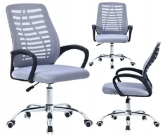 Bez Marki ERGONOMICZNY FOTEL SUKAMASIS Kėdė BIUROWE NEST PILKA