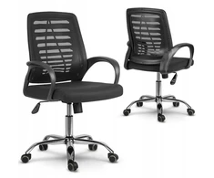 Bez Marki ERGONOMICZNY FOTEL SUKAMASIS Kėdė BIUROWE NEST JUODA