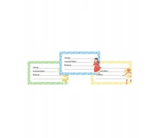 Bez Marki FAIRIES užrašų knygelės/knygos lipdukai 40X70mm