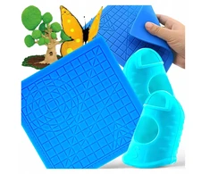 Bez Marki FORMA SILIKONOWA MATA PODKŁADKA SZABLON Rinkinys DO DŁUGOPISU 3D 17x17cm