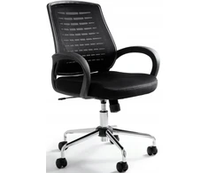 Bez Marki Fotel Biurowy TIGER Juodas Obrotowy | Ergonomiczny Fotel Gamingowy do Biura