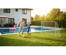 Bez Marki Futbolo vartai metaliniai 213x152 cm