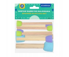 Bez Marki Teptukų-kempinėlių rinkinys STARPAK, 8 vnt.