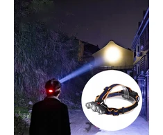 Bez Marki GALINGAS ĮKRAUJAMAS PRIEKINIS ŽIBINTAS USB LED 20000LM PRIEKINIS LEMPAS