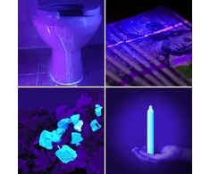 Bez Marki GALINGAS UV žibintuvėlis GINTARO PAIEŠKAMS, 12 šviesos diodų, 395 nm ULTRAVIOLETA + AAA baterijos